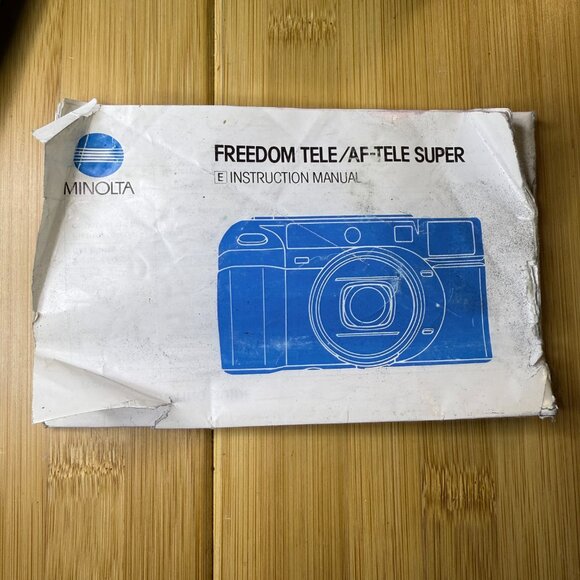 Vintage 1988 Minolta Freedom Tele / AF-Tele Super 35mm Camera - Parts/Repair - Picture 2 of 10